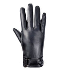Gants homme en cuir doublés