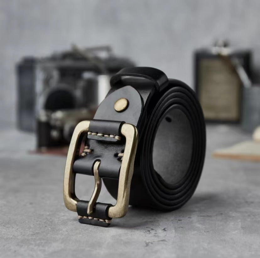 Ceinture homme en cuir véritable – Qualité supérieure