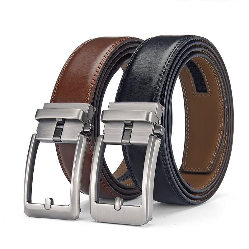 Coffret Gentleman : ceinture en cuir en coffret