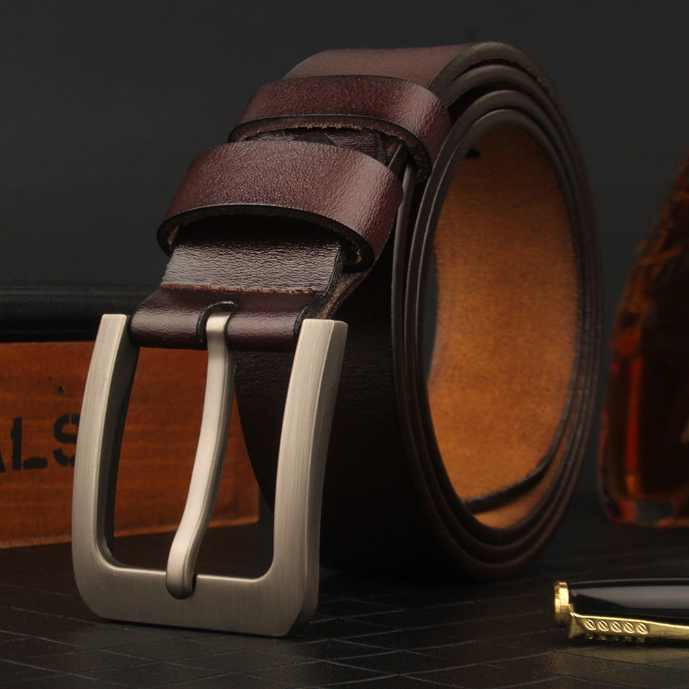 Ceinture homme en cuir de vachette – Du 100 au 180 cm