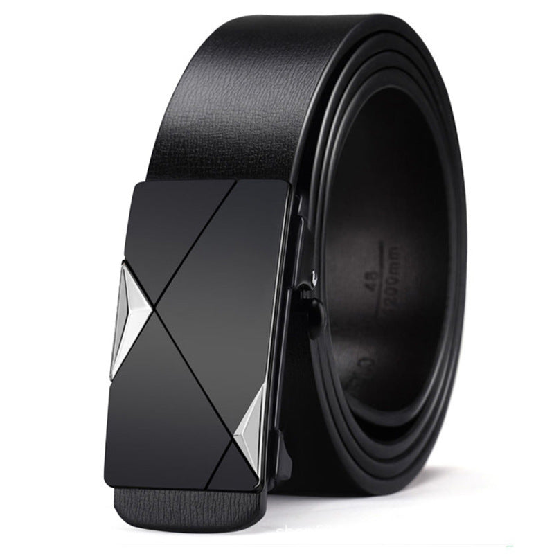 Ceinture homme à boucle automatique – Simili cuir
