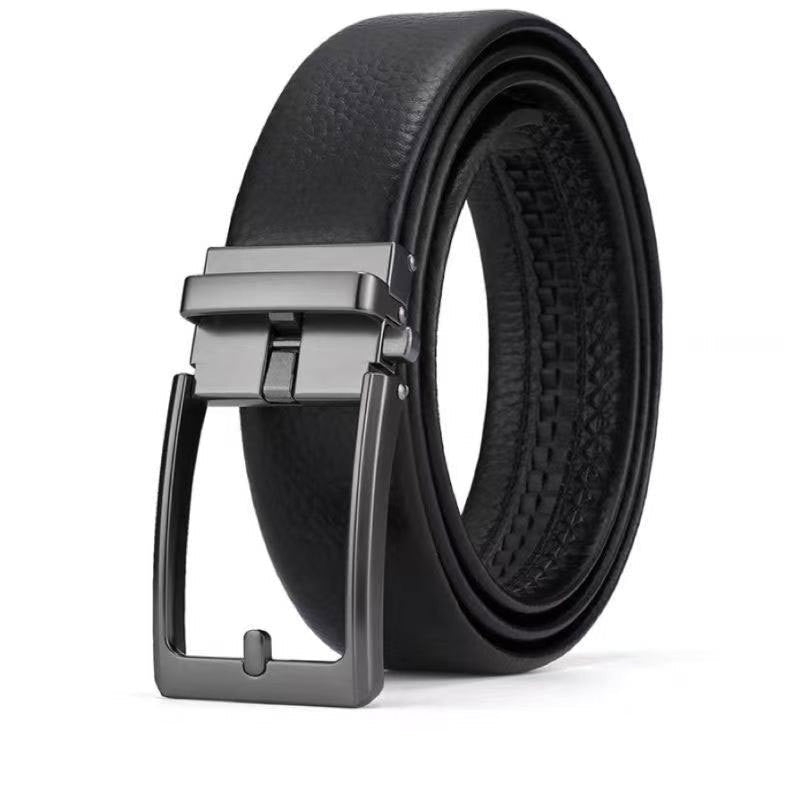 Ceinture homme à boucle automatique – Simili cuir texturé