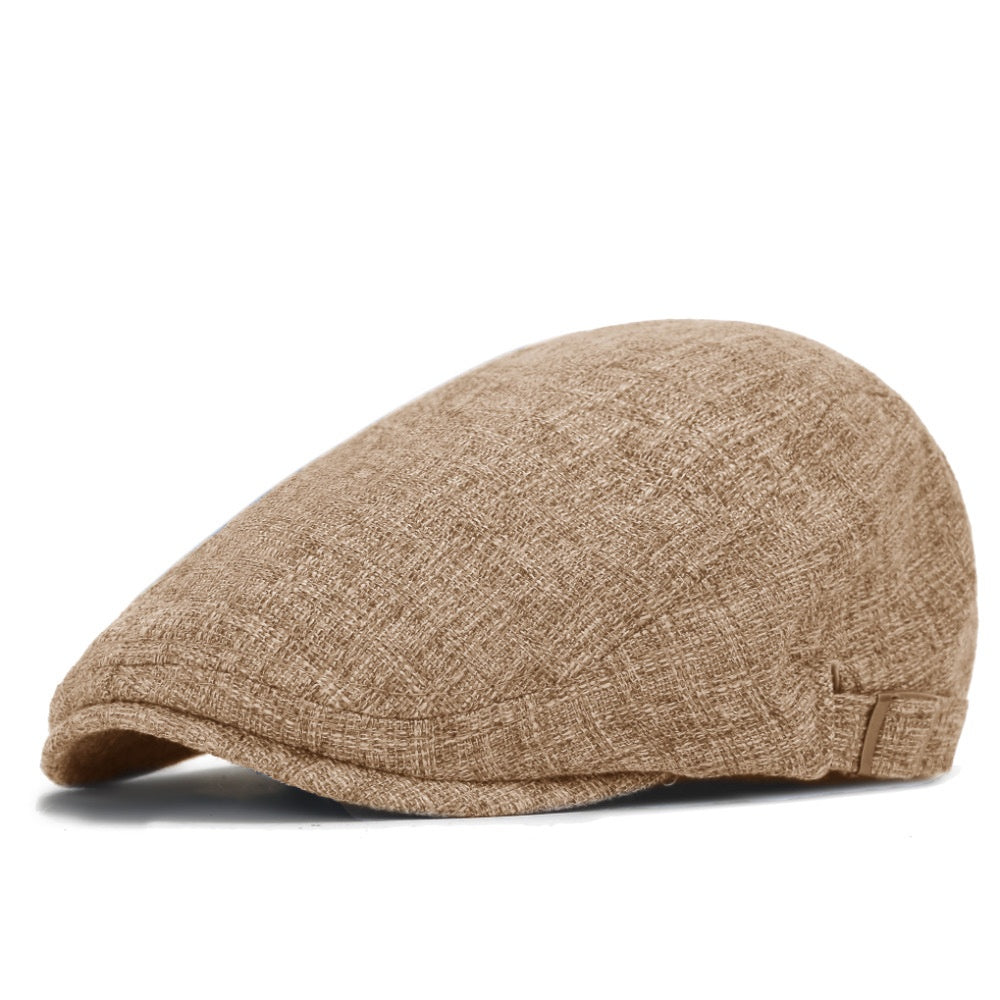 Béret d'été respirant effet lin – Réglable
