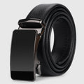 Ceinture homme business en cuir verni – Boucle automatique