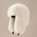 Bonnet d'hiver à protège-oreilles en peluche – Mixte