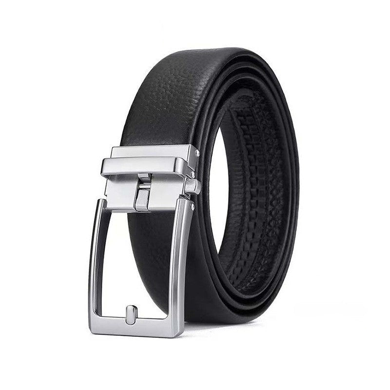 Ceinture homme à boucle automatique – Simili cuir texturé