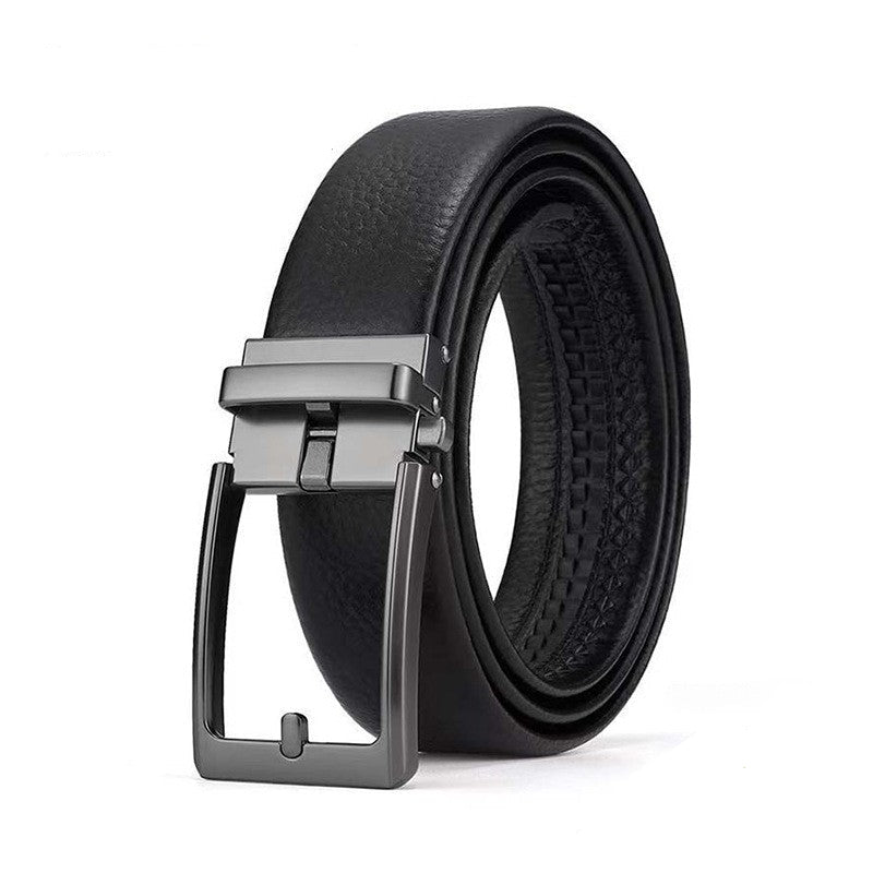 Ceinture homme à boucle automatique – Simili cuir texturé