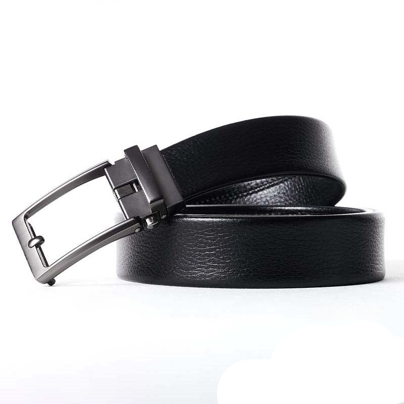 Ceinture homme à boucle automatique – Simili cuir texturé