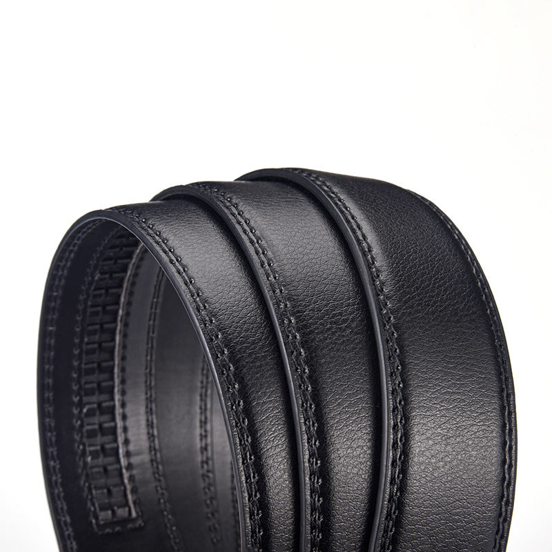 Ceinture homme à boucle automatique en simili cuir