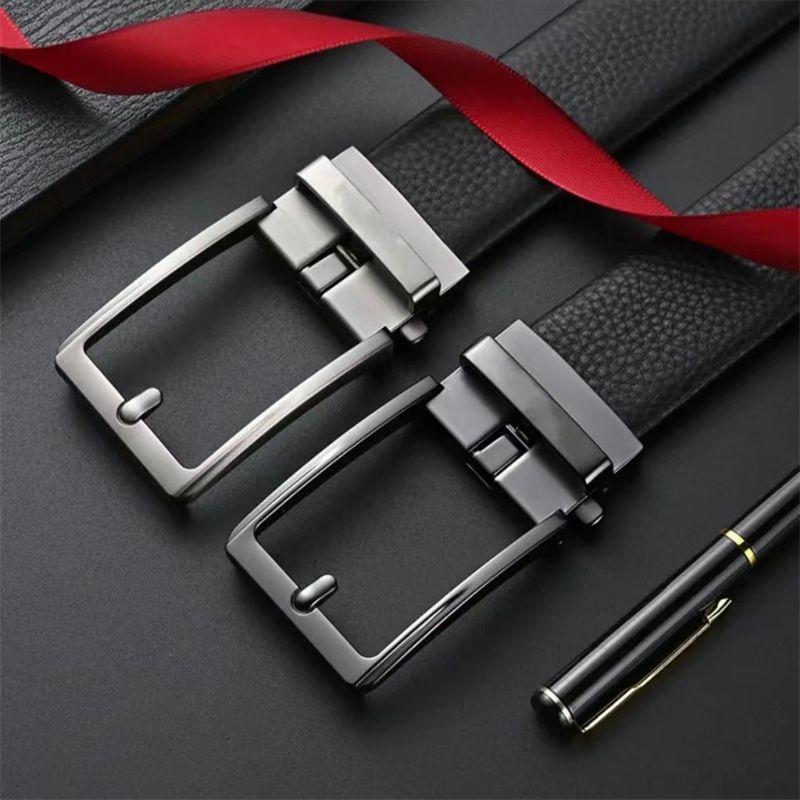Ceinture homme à boucle automatique – Simili cuir texturé