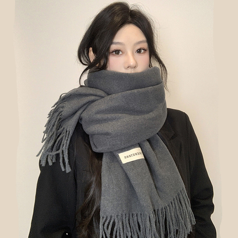 Écharpe châle, Tissage Façon crochet