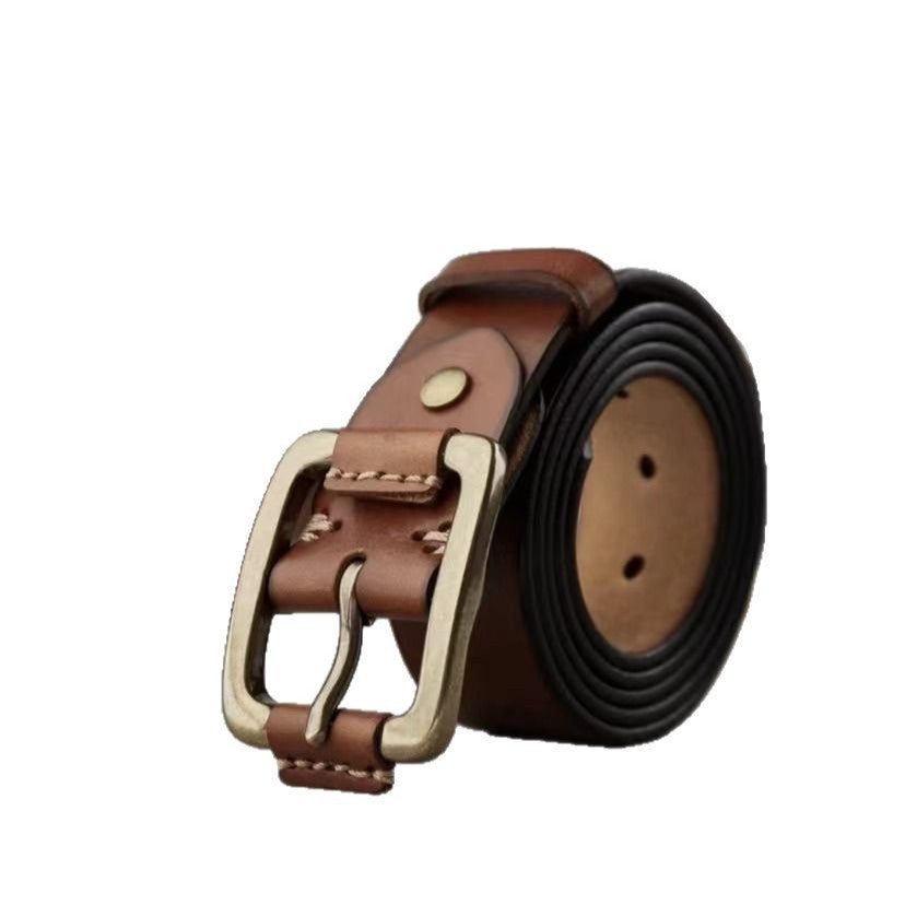 Ceinture homme en cuir véritable – Qualité supérieure