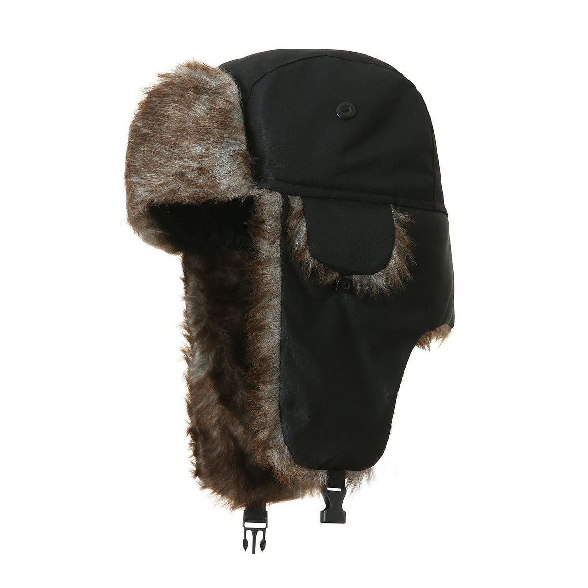 Chapka en polyester velours – Coupe-vent, protège-oreilles et nuque