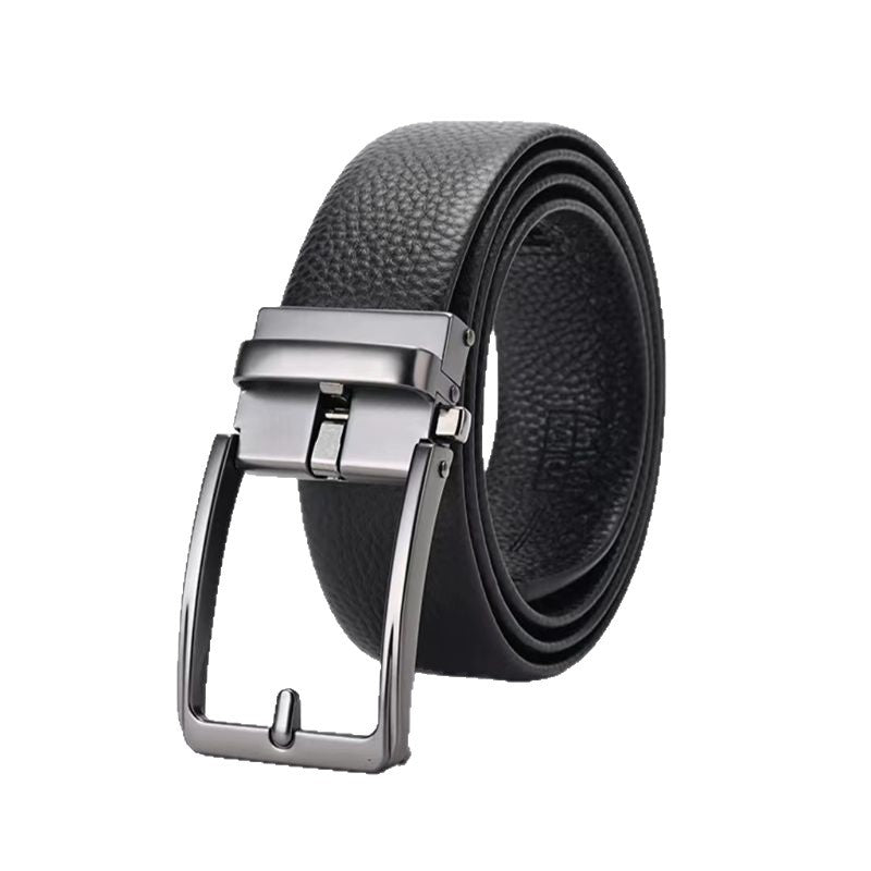 Ceinture homme à boucle automatique – Simili cuir texturé