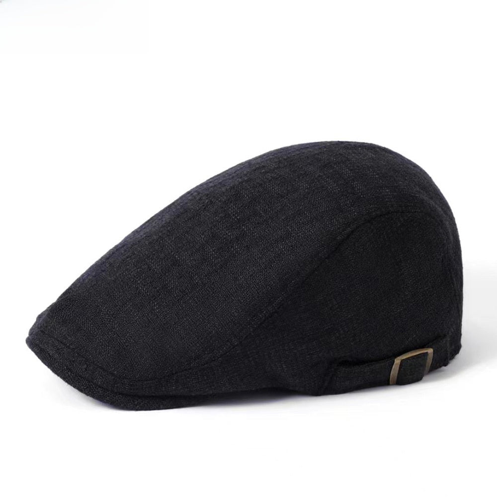 Béret d'été respirant effet lin – Réglable