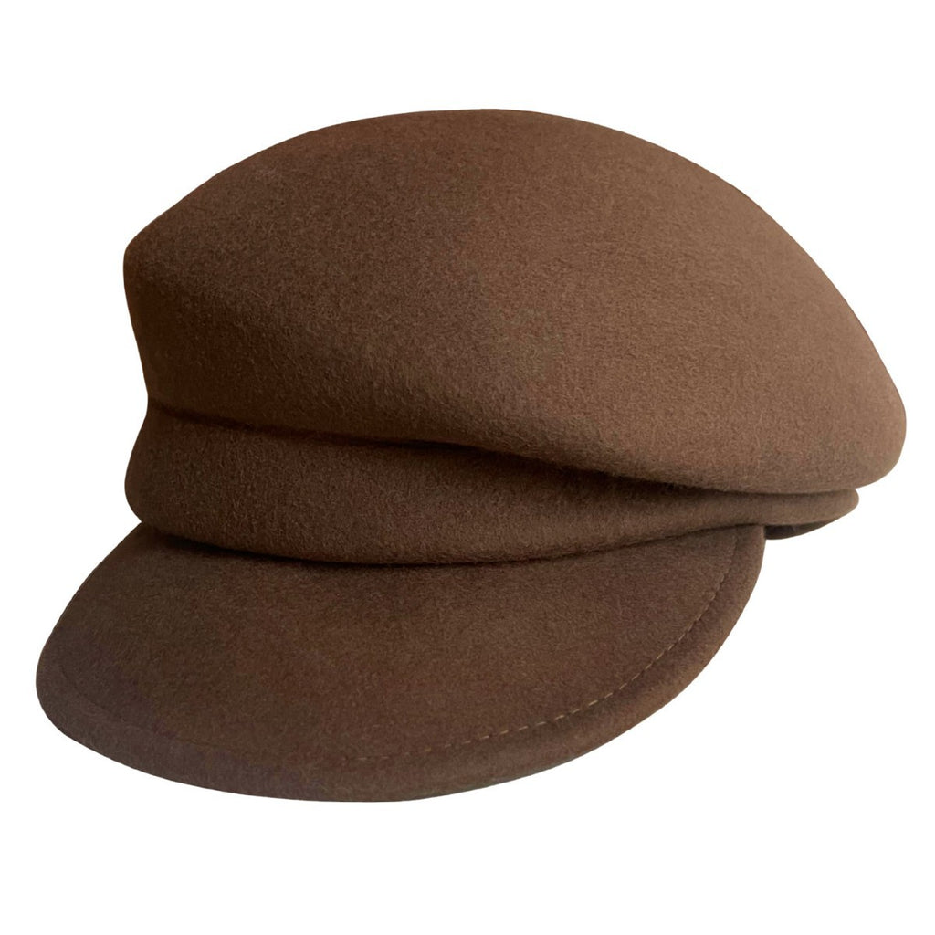 Béret en laine australienne – Style gavroche rétro
