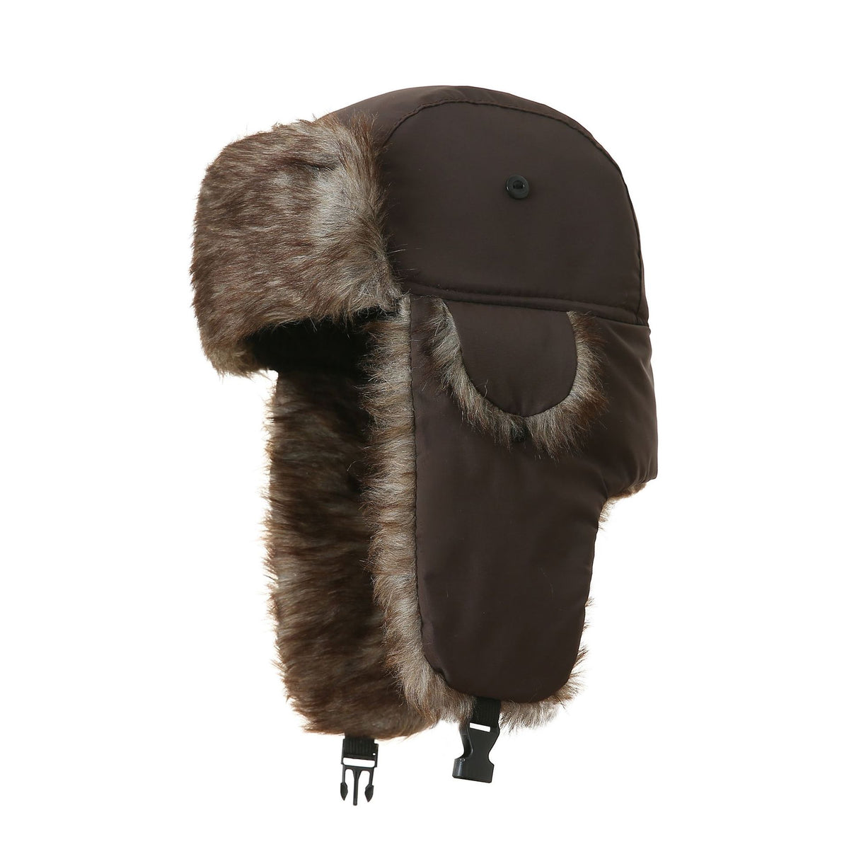 Chapka en polyester velours – Coupe-vent, protège-oreilles et nuque