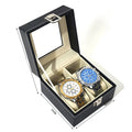 Boîte à montres en simili cuir – De 2 à 24 montres