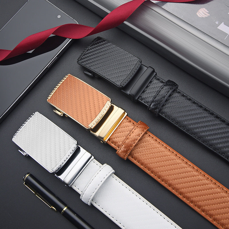 Ceinture homme à cliquet – Boucle automatique