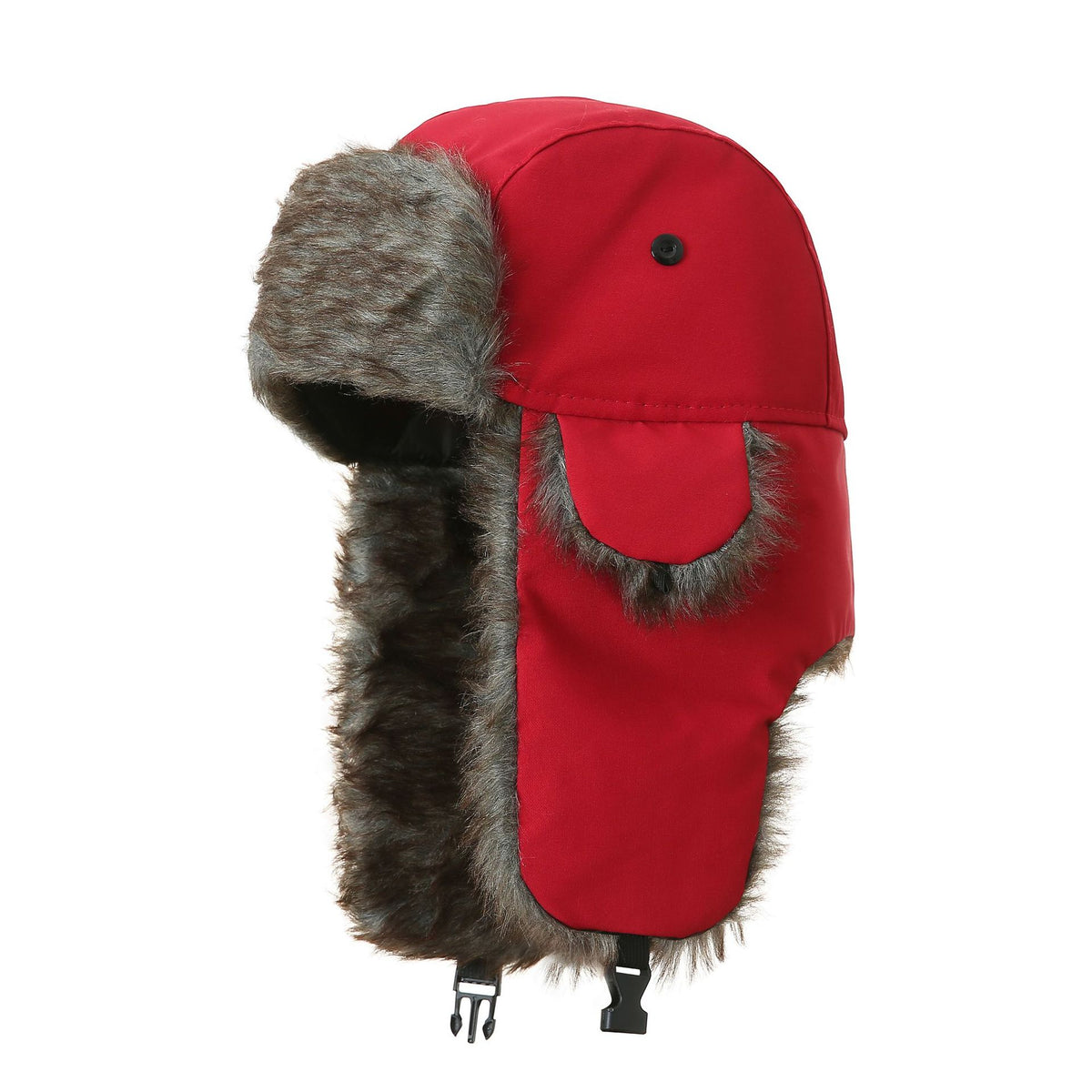 Chapka en polyester velours – Coupe-vent, protège-oreilles et nuque