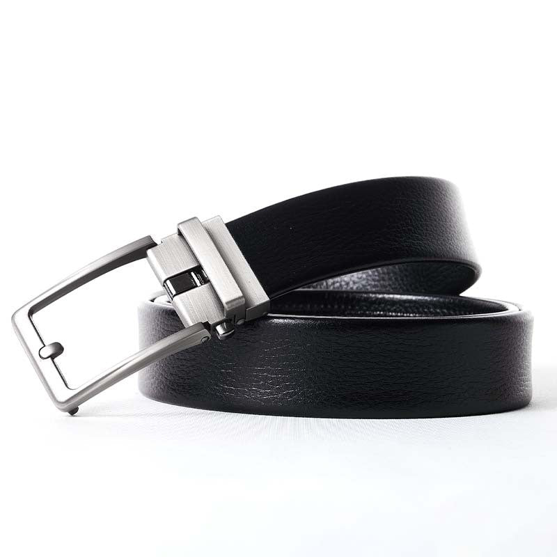 Ceinture homme à boucle automatique – Simili cuir texturé