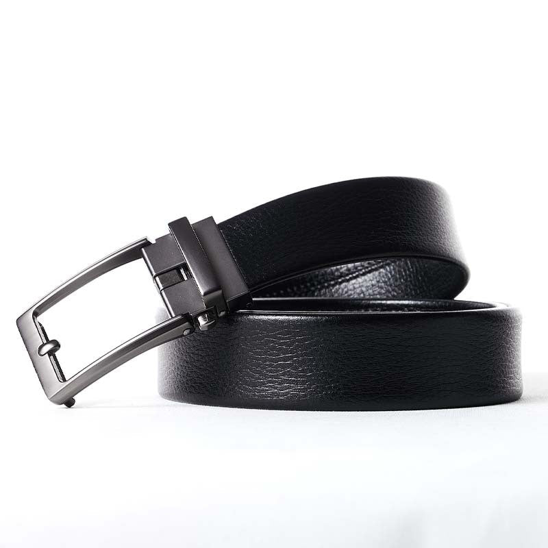 Ceinture homme à boucle automatique – Simili cuir texturé