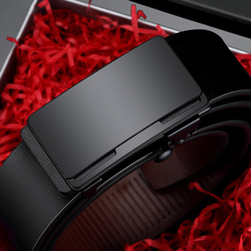 Ceinture homme à boucle automatique – Simili cuir