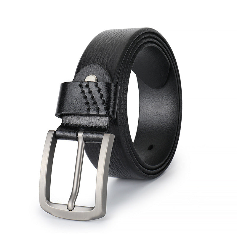 Ceinture homme en cuir pleine fleur fait main – Boucle ardillon