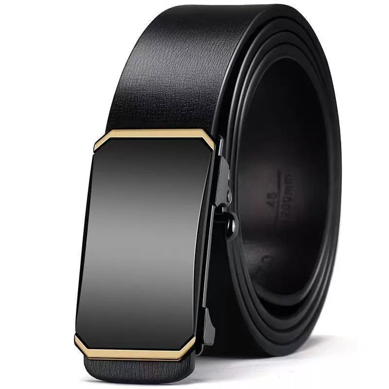 Ceinture homme à boucle automatique – Simili cuir