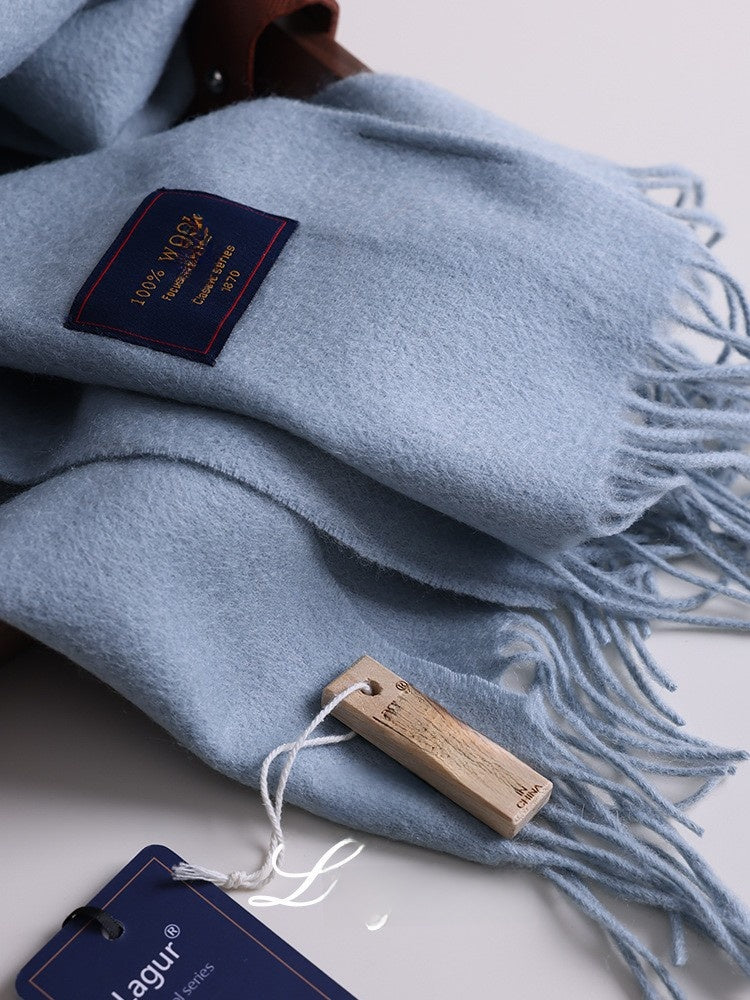 Écharpe en laine mérinos – Élégance naturelle et chaleur hivernale