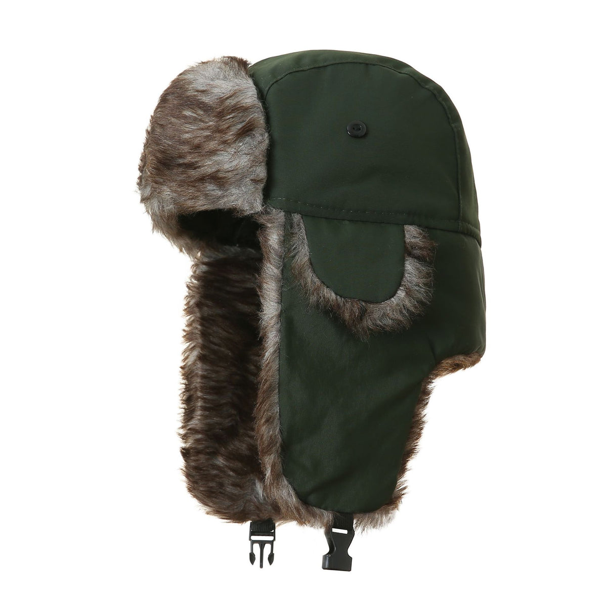 Chapka en polyester velours – Coupe-vent, protège-oreilles et nuque