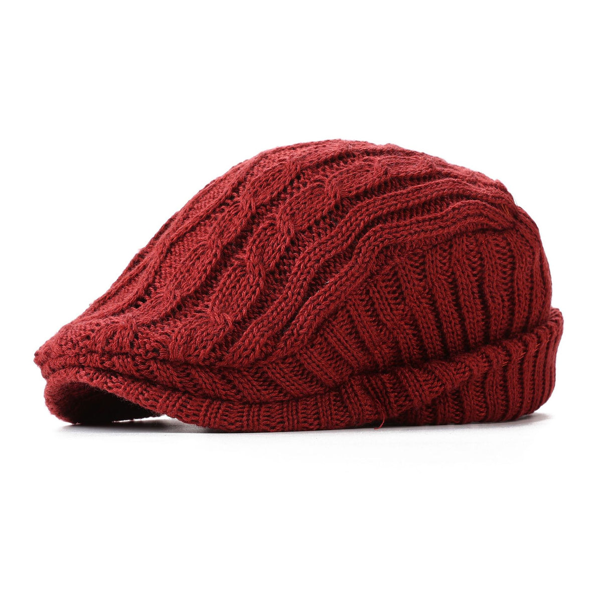 Béret en maille doublé polaire – Mixte