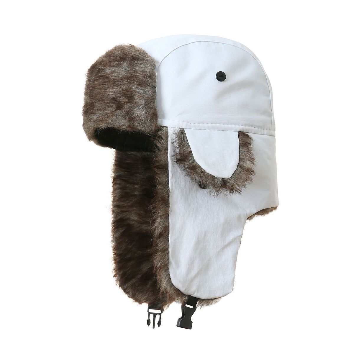 Chapka en polyester velours – Coupe-vent, protège-oreilles et nuque