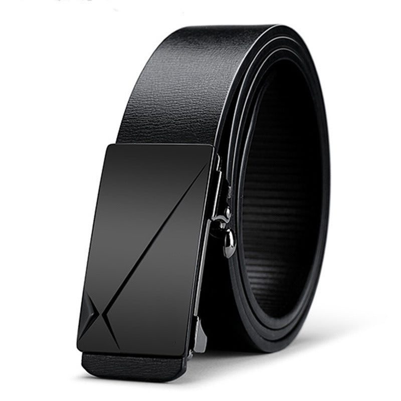 Ceinture homme à boucle automatique – Simili cuir