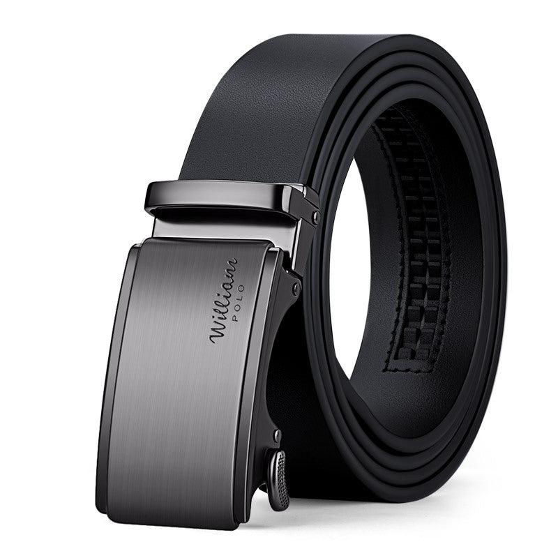 Ceinture homme classique en cuir de vachette – Boucle automatique