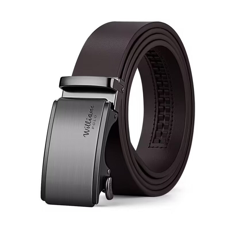 Ceinture homme classique en cuir de vachette – Boucle automatique