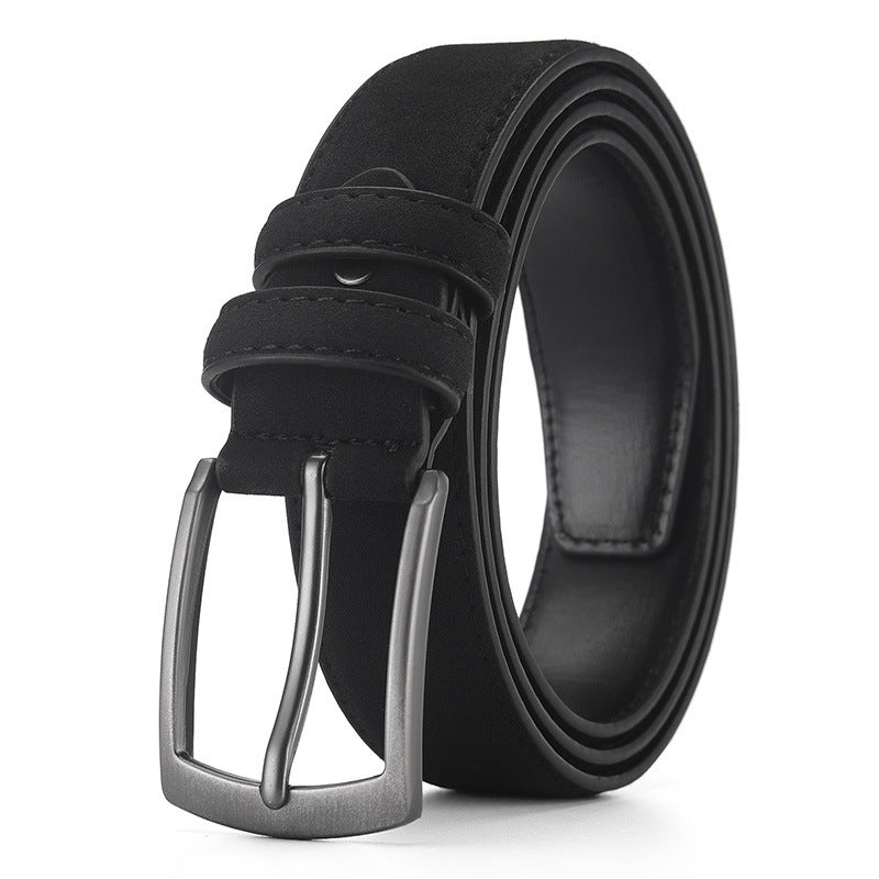 Ceinture homme en simili cuir à boucle ardillon