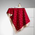 Écharpe double face en imitation cachemire – Motif cœur
