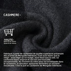 Écharpe en pur cachemire tricotée