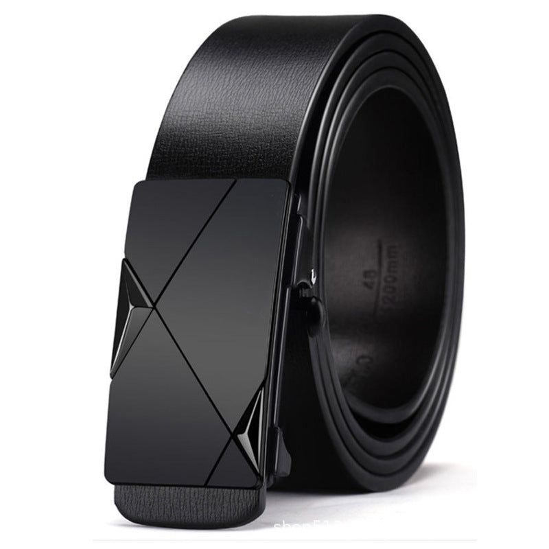 Ceinture homme à boucle automatique – Simili cuir