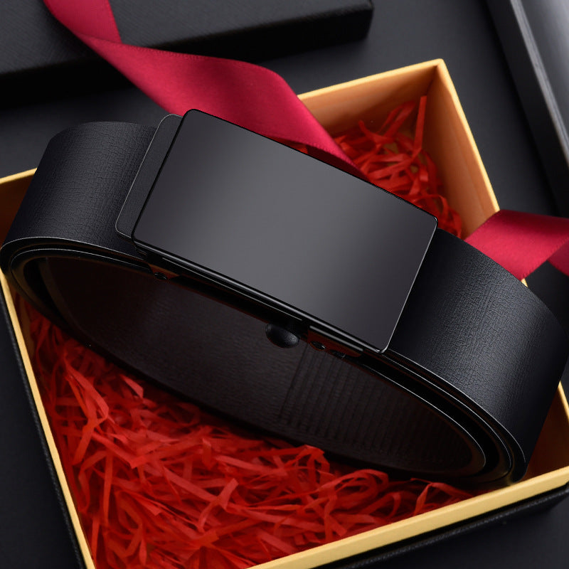 Ceinture homme à boucle automatique – Simili cuir